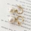 Chanel Logo Single Pearl Earrings 2018
