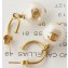 Chanel Logo Single Pearl Earrings 2018