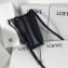 Loewe Gate Pocket Small Shoulder Pouch Bag With Adjustable Strap Black