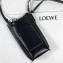 Loewe Gate Pocket Small Shoulder Pouch Bag With Adjustable Strap Black