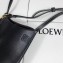 Loewe Gate Pocket Small Shoulder Pouch Bag With Adjustable Strap Black