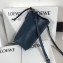 Loewe Gate Pocket Small Shoulder Pouch Bag With Adjustable Strap Blue