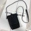 Loewe Pocket Small Shoulder Pouch Bag With Adjustable Strap Black
