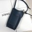 Loewe Gate Pocket Small Shoulder Pouch Bag With Adjustable Strap Blue