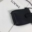 Loewe Pocket Small Shoulder Pouch Bag With Adjustable Strap Black