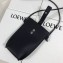 Loewe Pocket Small Shoulder Pouch Bag With Adjustable Strap Black