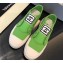 Chanel Vintage CC Logo Sneakers Green 2019