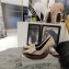 Balenciaga Heel 8cm BB Fringe Pumps Nude 2019
