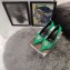 Balenciaga Heel 8cm BB Fringe Pumps Green 2019
