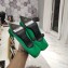 Balenciaga Heel 8cm BB Fringe Pumps Green 2019