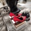Balenciaga Heel 8cm BB Fringe Pumps Red 2019