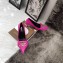 Balenciaga Heel 8cm BB Fringe Pumps Fuchsia 2019