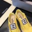 Chanel Vintage CC Logo Sneakers Yellow 2019