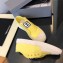 Chanel Vintage CC Logo Sneakers Yellow 2019