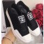 Chanel Vintage CC Logo Sneakers Black 2019