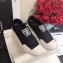 Chanel Vintage CC Logo Sneakers Black 2019