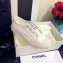 Chanel Vintage CC Logo Sneakers White 2019