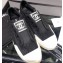 Chanel Vintage CC Logo Sneakers Lace Black 2019