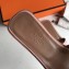Hermes Oran Flat Slipper Sandals in Togo Leather Cherry Pink