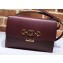 Gucci Zumi Smooth Leather Small Shoulder Bag 576338 Burgundy 2019