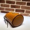 Gucci Diagonal GG Marmont Double G Mini Bucket Bag 575163 Brown 2019