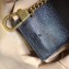 Gucci Diagonal GG Marmont Double G Mini Bucket Bag 575163 Brown 2019