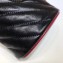 Gucci Diagonal GG Marmont Double G Mini Bucket Bag 575163 Black 2019