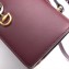 Gucci Zumi Smooth Leather Small Shoulder Bag 576338 Burgundy 2019