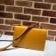 Gucci Zumi Smooth Leather Small Shoulder Bag 576338 Yellow 2019