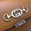 Gucci Zumi Smooth Leather Small Shoulder Bag 576338 Yellow 2019
