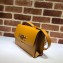 Gucci Zumi Smooth Leather Small Shoulder Bag 576338 Yellow 2019
