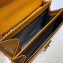 Gucci Zumi Smooth Leather Small Shoulder Bag 576338 Yellow 2019