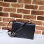 Gucci Zumi Smooth Leather Small Shoulder Bag 576338 Black 2019