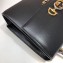Gucci Zumi Smooth Leather Small Shoulder Bag 576338 Black 2019