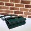 Gucci Zumi Smooth Leather Small Shoulder Bag 576338 Green 2019