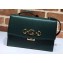 Gucci Zumi Grainy Leather Small Shoulder Bag 576338 Green 2019