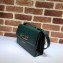 Gucci Zumi Grainy Leather Small Shoulder Bag 576338 Green 2019