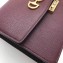 Gucci Zumi Grainy Leather Small Shoulder Bag 576338 Burgundy 2019