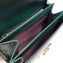 Gucci Zumi Smooth Leather Small Shoulder Bag 576338 Green 2019