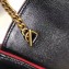 Gucci Diagonal GG Marmont Super Mini Shoulder Bag 574969 Beige/Black 2019