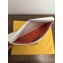 Goyard Goyardine Canvas Le Foulard Pouch Clutch Bag Orange