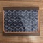 Goyard Goyardine Canvas Le Foulard Pouch Clutch Bag Dark Blue