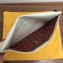 Goyard Goyardine Canvas Le Foulard Pouch Clutch Bag Red