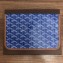 Goyard Goyardine Canvas Le Foulard Pouch Clutch Bag Blue