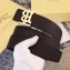 Burberry Width 3.8cm Reversible Monogram Motif Leather Belt Coffee 2019