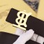 Burberry Width 3.8cm Reversible Monogram Motif Leather Belt Coffee 2019