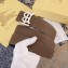 Burberry Width 3.8cm Reversible Monogram Motif Leather Belt Brown 2019