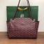 Goyard Rouette Shoulder Tote Bag Burgundy