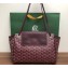 Goyard Rouette Shoulder Tote Bag Burgundy
