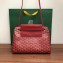 Goyard Rouette Shoulder Tote Bag Red